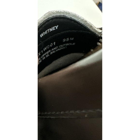 G.H. Bass Weejuns Whitney Shoes Penny Loafers Black White Leather Oxfords 9.5 M - Picture 7 of 8